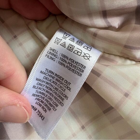 Aspen Kids Adorable Pink Jacket Coat Lace Trim Matching Hooded Vest Girls 2T - Picture 8 of 13